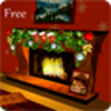 3D Christmas Fireplace HD Free