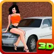 3D Limousine Car Parking