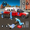 911 Ambulance City Rescue Game