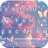 Aesthetic Butterfly Keyboard Background