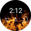 Animated Flames Watch Face