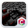 Black 3D Cube Cool Theme HD