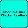 Blood Pressure Checker Reading