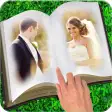 Book Dual Photo Frame