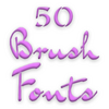 Brush Fonts 50