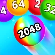 Bubble Merge 2048 