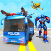 Bus Robot Car Game:Robot Game