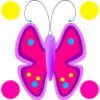 Butterfly flowers 4 DoodleText!