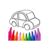 Car coloring games - Color car