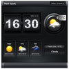 Car Radio Style Weather Widget