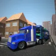 Car Transporter Truck Drive 3D