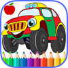 Cars and Trucks Coloring Book