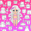 Chibi Doll Dress up & Coloring