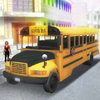 City school bus driver 3D