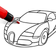 Color ASMR: Car Coloring Book