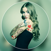 Color Tattoos On Photo