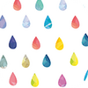 Colorful Raindrops Theme