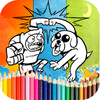 Coloring Adventure Time Games