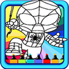 Coloring Book-Mini Heroes