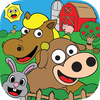 Coloring Farm Animal Kids Book