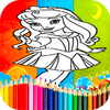 Coloring Princess Games