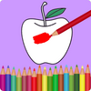 Fruits Coloring Book