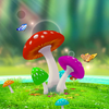 3D Mushroom Garden