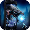 Cool Launcher Theme: Monster Dragon Hunter