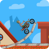 Crazy Bike Hill Race: Motorcycle racing game