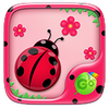 Cute Ladybug GO Keyboard Theme