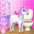 Cute Unicorn Caring and Dressup