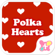 Cute Wallpaper Polka Hearts