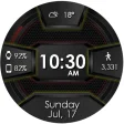 Daring Carbon HD Watch Face