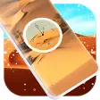 Desert Clock Live Wallpaper