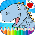 Dinosaurs Coloring Book