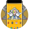 Dr.Crazy cartoon theme for Galaxy M20