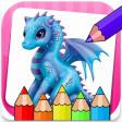 Dragon Coloring Book