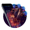 Dynamic city: magic night background theme HD