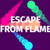 Escape from flame