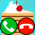 Fake Call And SMS Cake Game