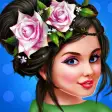 Fashion Doll Flower Girl Salon