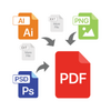 File to PDF Converter(AI, PSD)