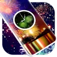 Firework Clock Live Wallpaper