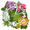 Flower Parade Clock