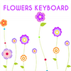 Flowers keyboard theme