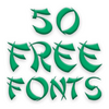 Free Fonts 50 Pack 7