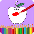 Fruits Coloring Book