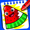 Fruits Coloring- Food Coloring