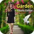 Garden Photo Frame New Background Changer