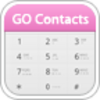 GO Contacts Pro Pink Theme